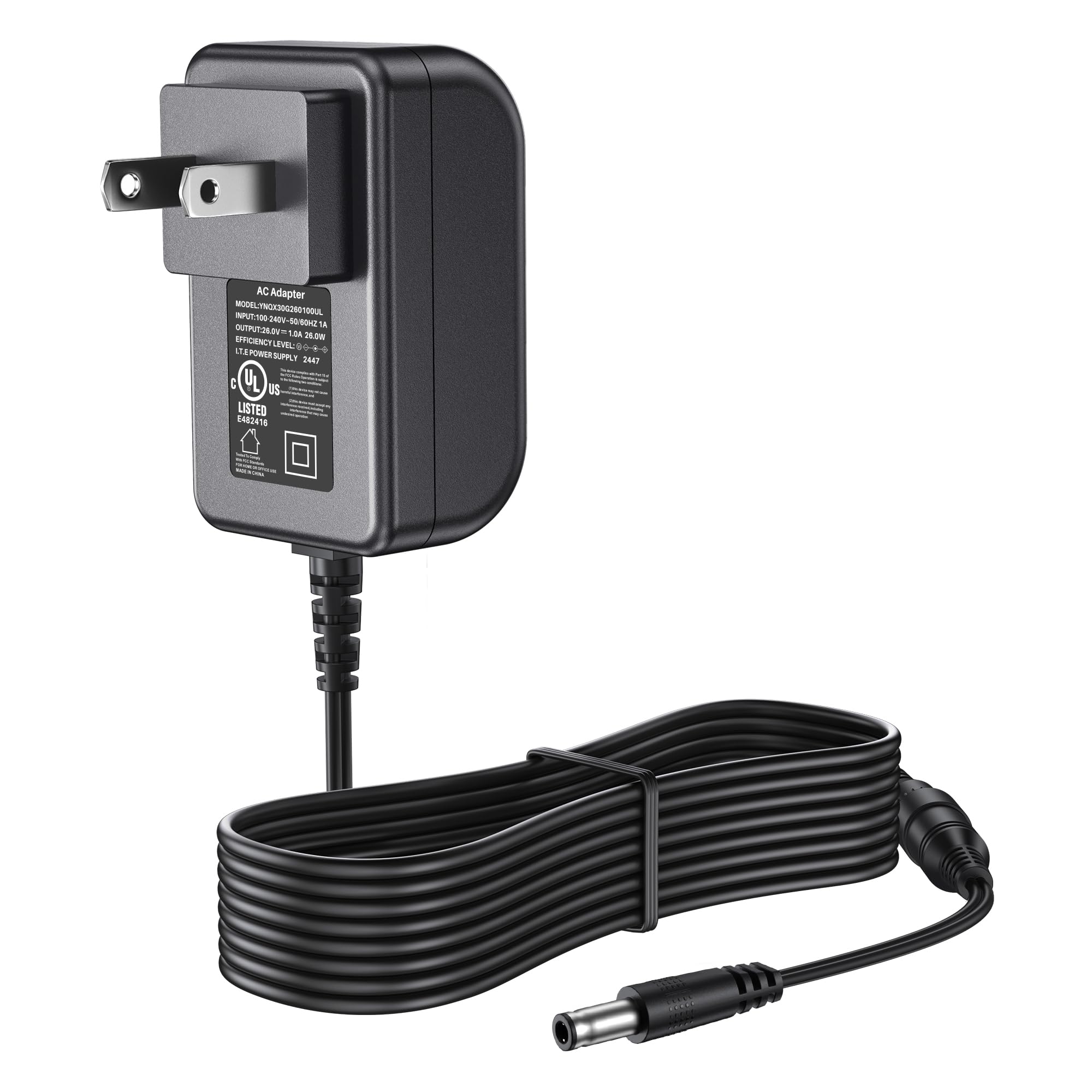Amazon.com: 26V 1A Charger for Hypervolt Massage Gun AC/DC